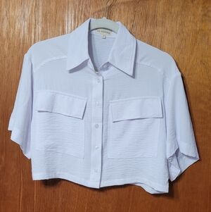 Say Anything Size XS Cropped Top (49)